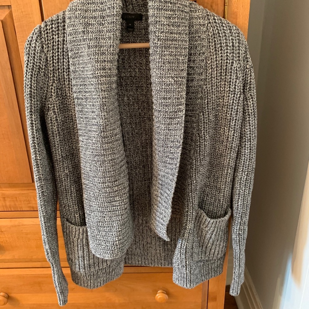 JCrew Shawl Collar Sweater